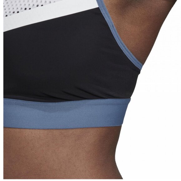 Adidas Don't Rest Medium Support Sports Bra | Black, White | DY5038 | 36DD - Picture 6 of 8